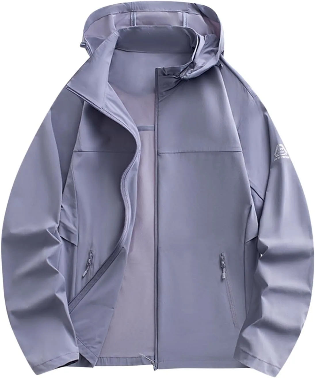 Women's Trendy UPF 50  Hooded Coat Long Sleeve with Zipper Lightweight Breathable Commuting Travel Ice Feeling Tops