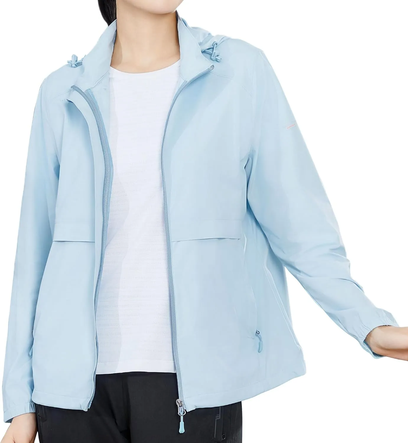 Women's UV Protection Zip-Up Jacket Moisture-Wicking for Tennis Golf Summer Sports
