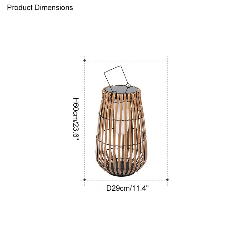 WOMO Outdoor Solar Hanging Lantern-WM9005
