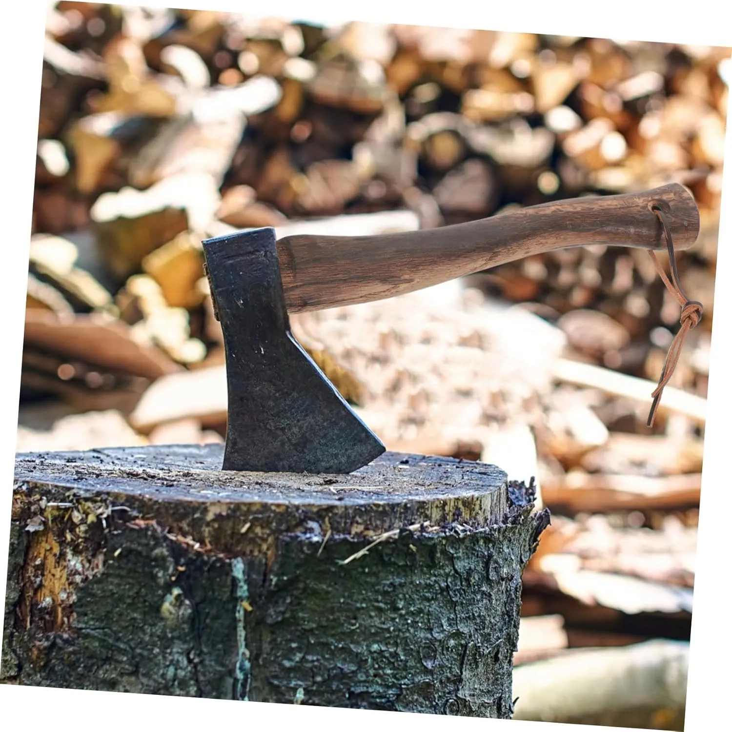 Wooden Axe Handle Replacement Durable Hatchet Handle for Axes Comfortable Installation Smooth Surface Extend Lifespan of Your Tools