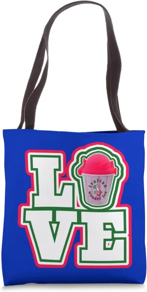 Wooder Ice Philly Love Park Philadelphia Italian Water Ice Tote Bag