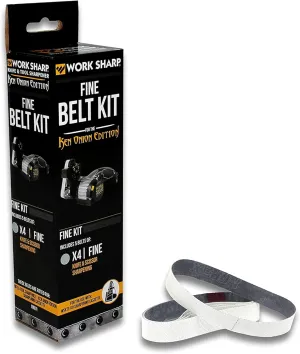 Work Sharp WSSAKO81120 Fine Grit Belt Kit, White/Grey for Ken Onion Edition