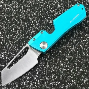 WT BLADE FACTOR B4%VG-10 Blade Magnet Inside Aluminum 7075 Folding Knife (Blue)