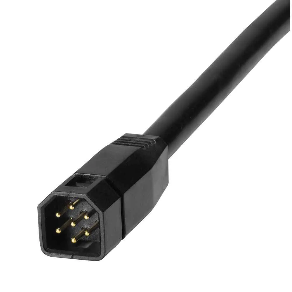 XPTH-9-HW-MSI-T MEGA SI /DI  Dual Spectrum CHIRP Plastic Thru-Hull Transducer w/Temp