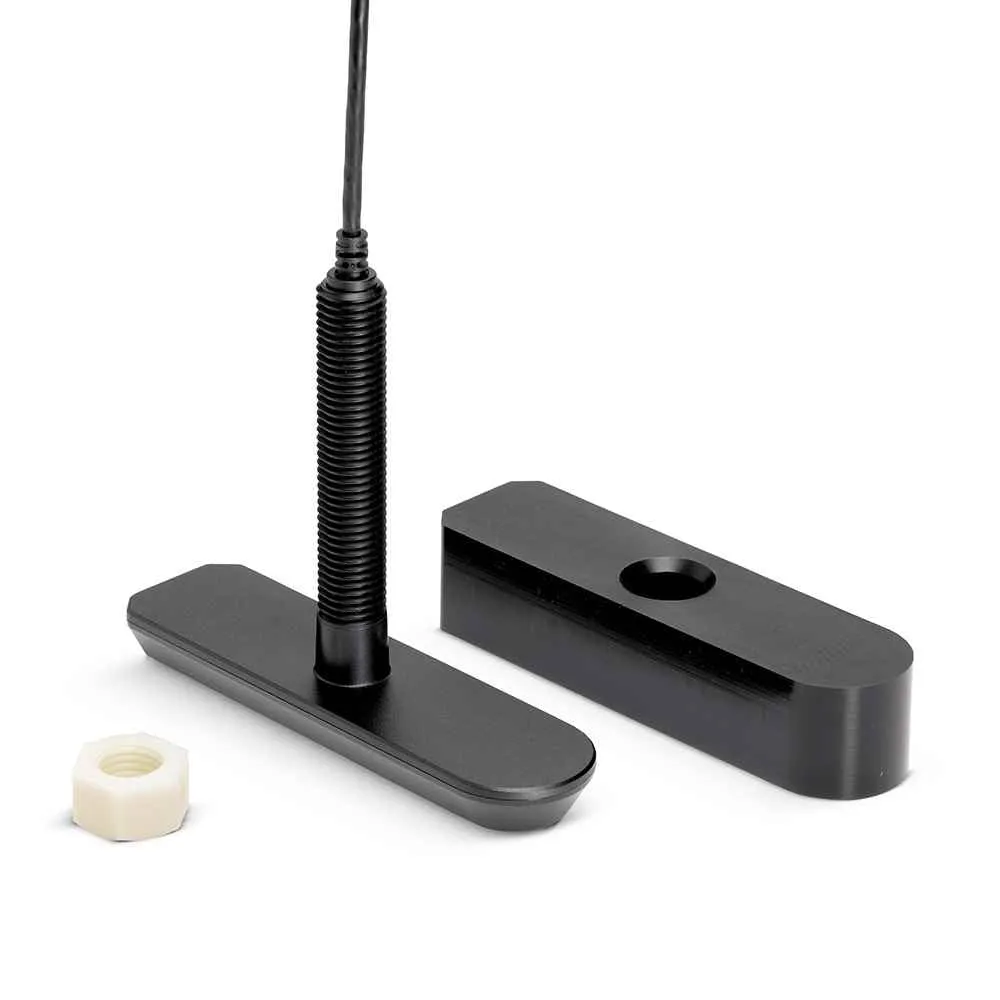 XPTH-9-HW-MSI-T MEGA SI /DI  Dual Spectrum CHIRP Plastic Thru-Hull Transducer w/Temp