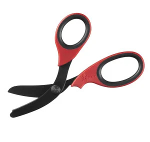 XSHEAR Heavy Duty Trauma Shears with Black Titanium Coated Blades, 7.5"