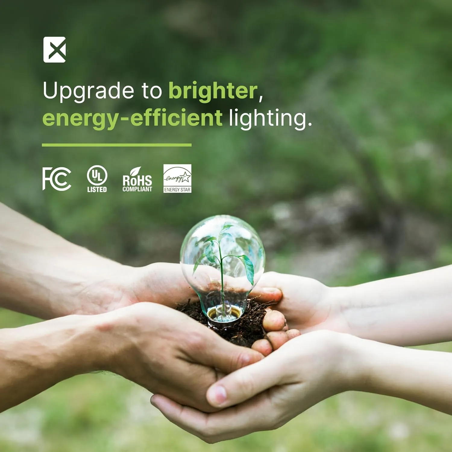 Xtricity Compact Fluorescent Light Bulbs T2 Spiral, E26 Base, 13W (60W Equivalent), 5000k Daylight, 900 Lumens, CFL, 120V - UL Listed, (4 Pack)