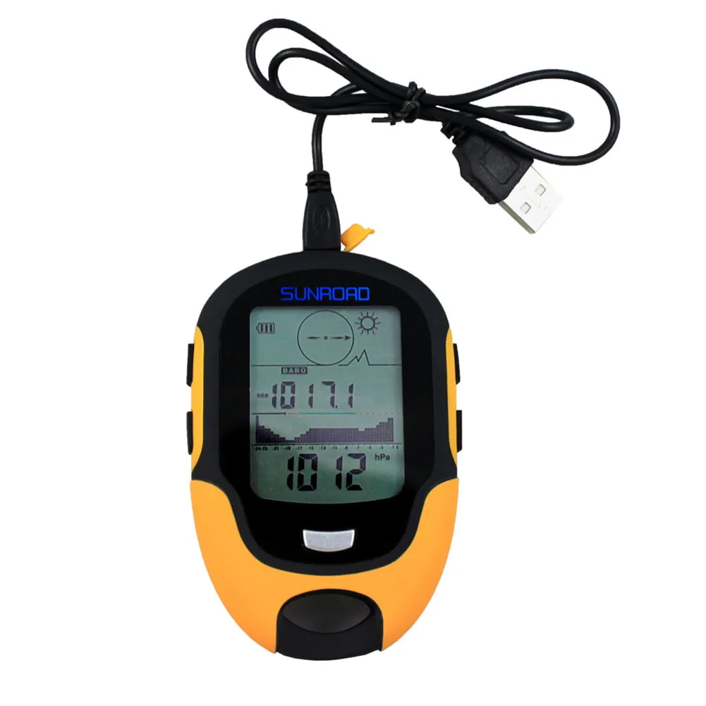 Yucurem Multifunctional GPS Navigation Receptor Rechargeable for Camping Hiking Outdoors