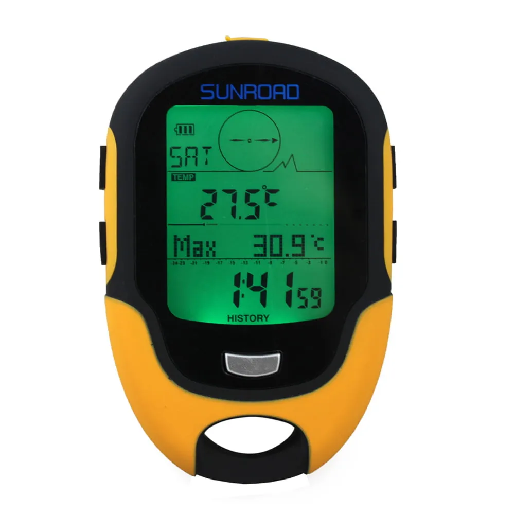 Yucurem Multifunctional GPS Navigation Receptor Rechargeable for Camping Hiking Outdoors