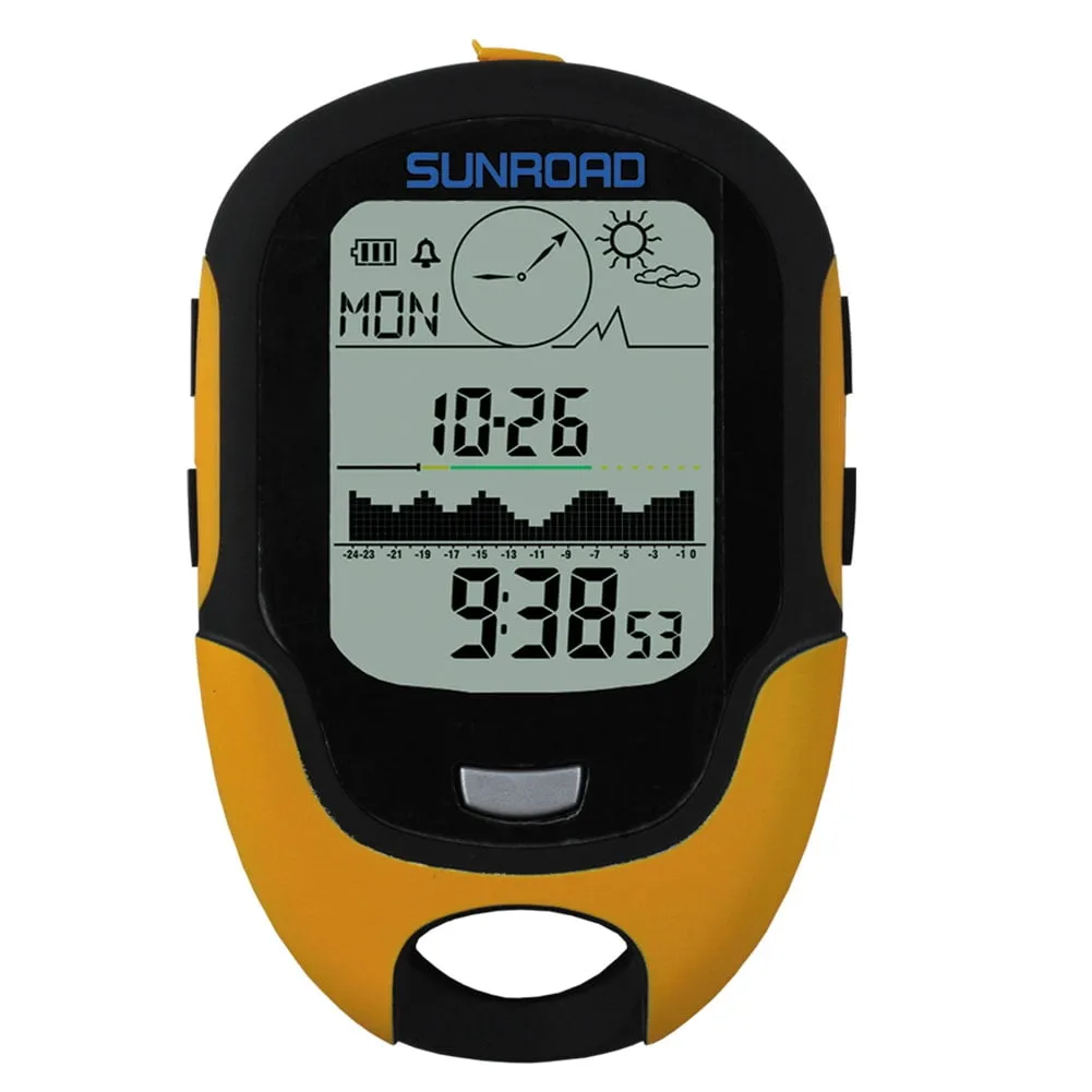 Yucurem Multifunctional GPS Navigation Receptor Rechargeable for Camping Hiking Outdoors