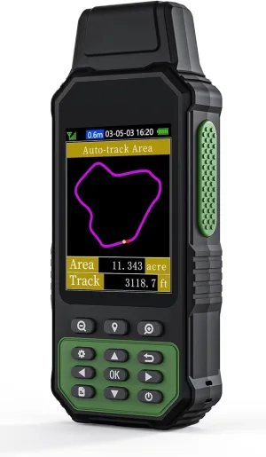 ZL190PLUS Handheld GPS for Surveying, High Precision Rugged Land Surveying Equipment for Mountainous ，Sloping Fields，Ranches, Garden, Farmland, Parking Area and Distance