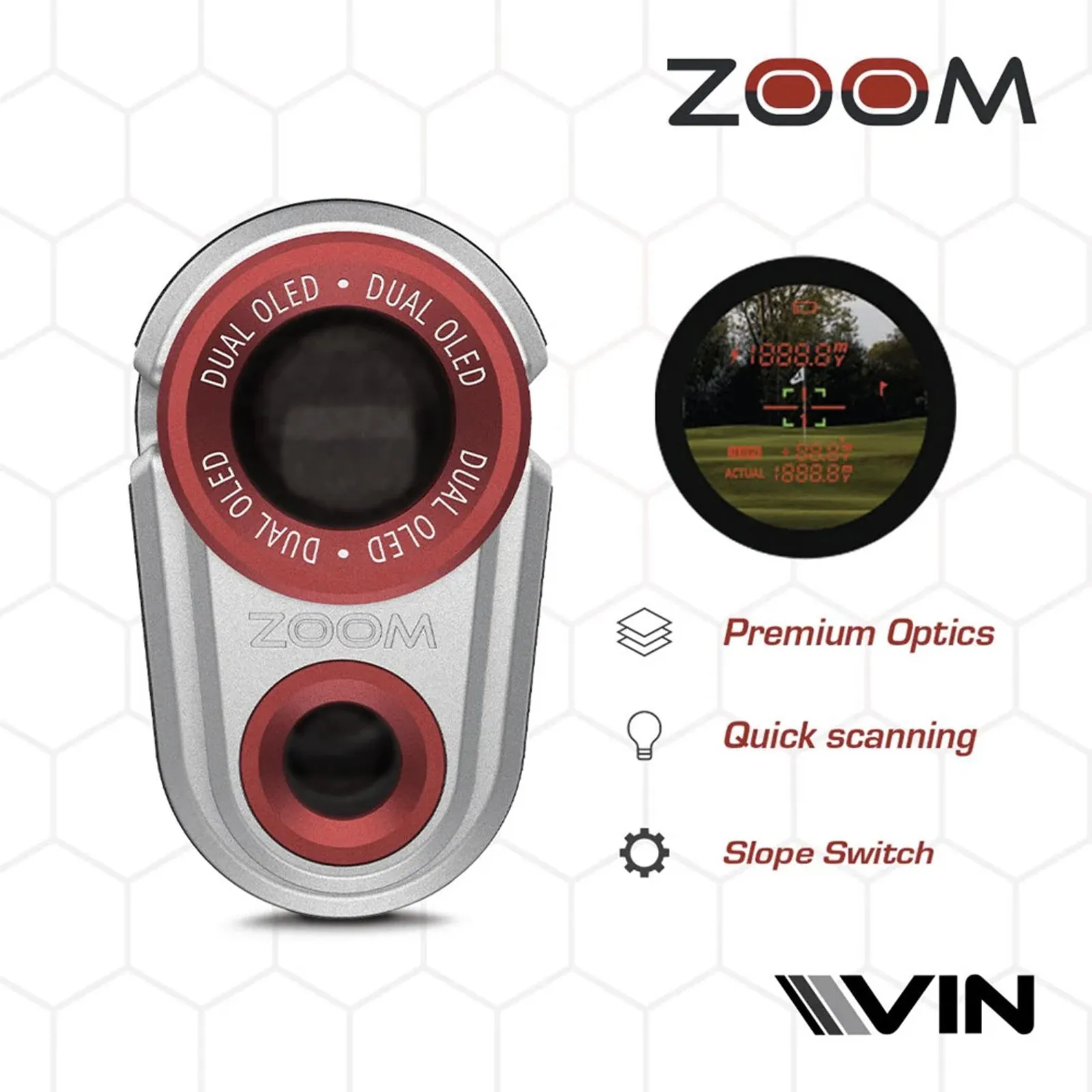Zoom OLED Pro Laser Rangefinder